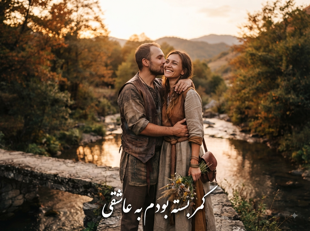 کمر بسته بودم به عاشقی