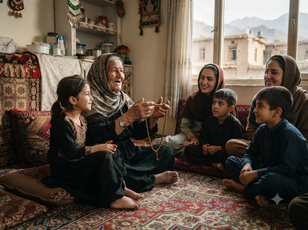 دوساعت پیش از مرگ مادرکلان