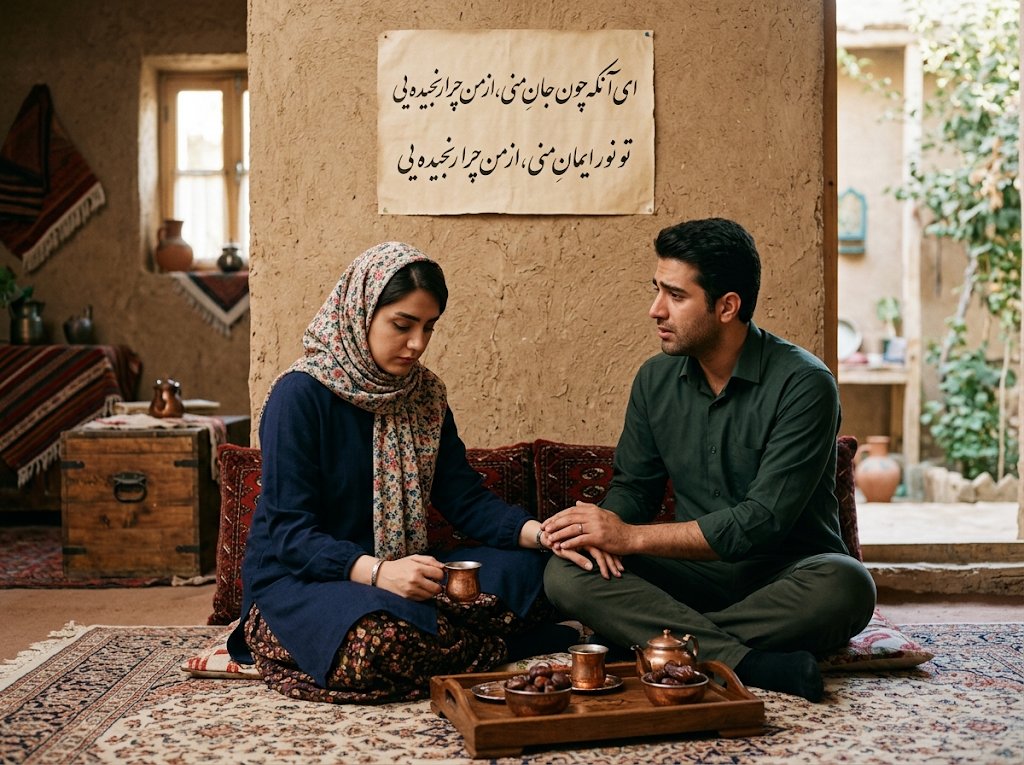 از من چرا رنجیده‌یی؟