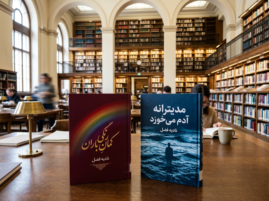 دومجموعه‌شعر از بانو نادیه فضل